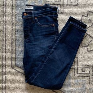 Madewell 9” High Rise Skinny Jeans